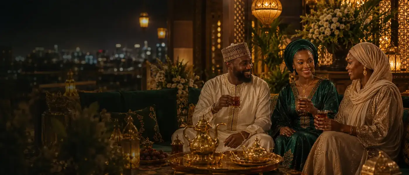 Gardens Arabian Tea About Us banner