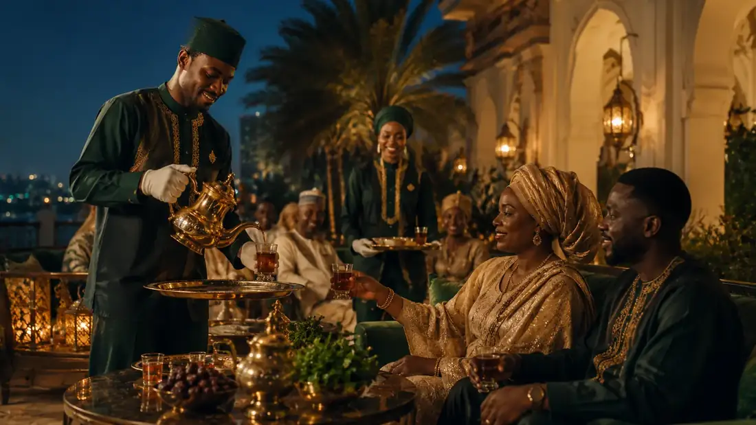 Gardens Arabian Tea premium event service