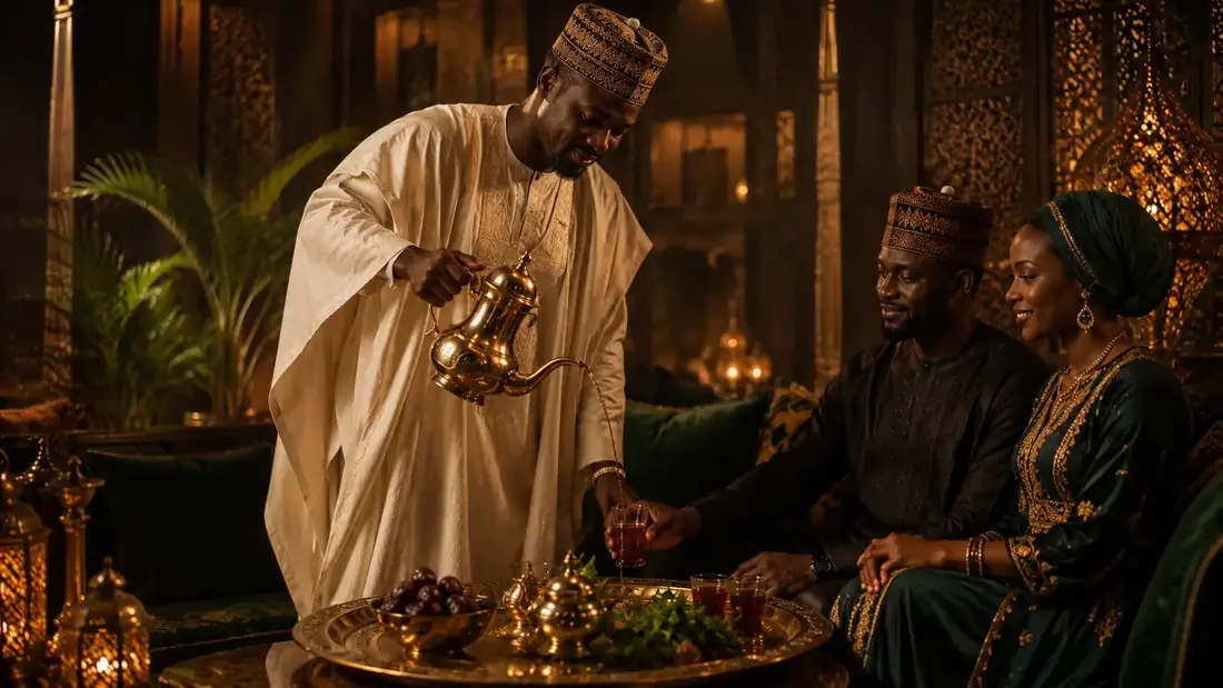 Premium Arabian tea lounge experience in Lagos
